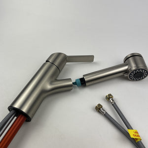 (READ) Moen 87701SRS Sombra Single-Handle Pull-Out Sprayer Kitchen Faucet