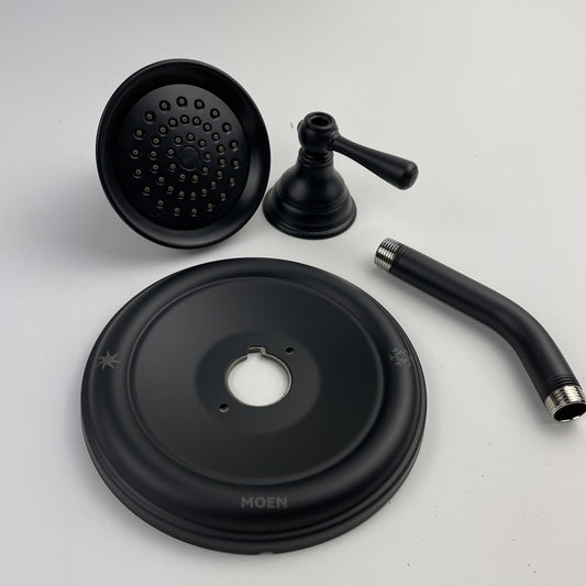 Moen T2112WR Kingsley Single Lever Handle Shower Trim - Matte Black