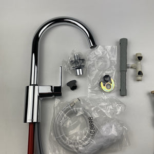 Moen 7165 Align One-Handle High-Arc Modern Kitchen Faucet with Side Spray Chrome