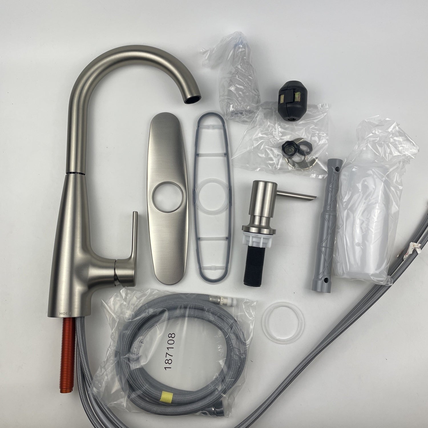 Moen 87627SRS Haelyn One-Handle High Arc Pulldown Kitchen Faucet - Stainless