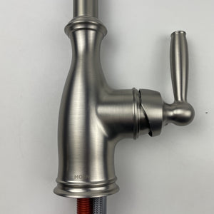 Moen 7185SRS Brantford One-Handle Pulldown Kitchen Faucet Spot Resist Stainless