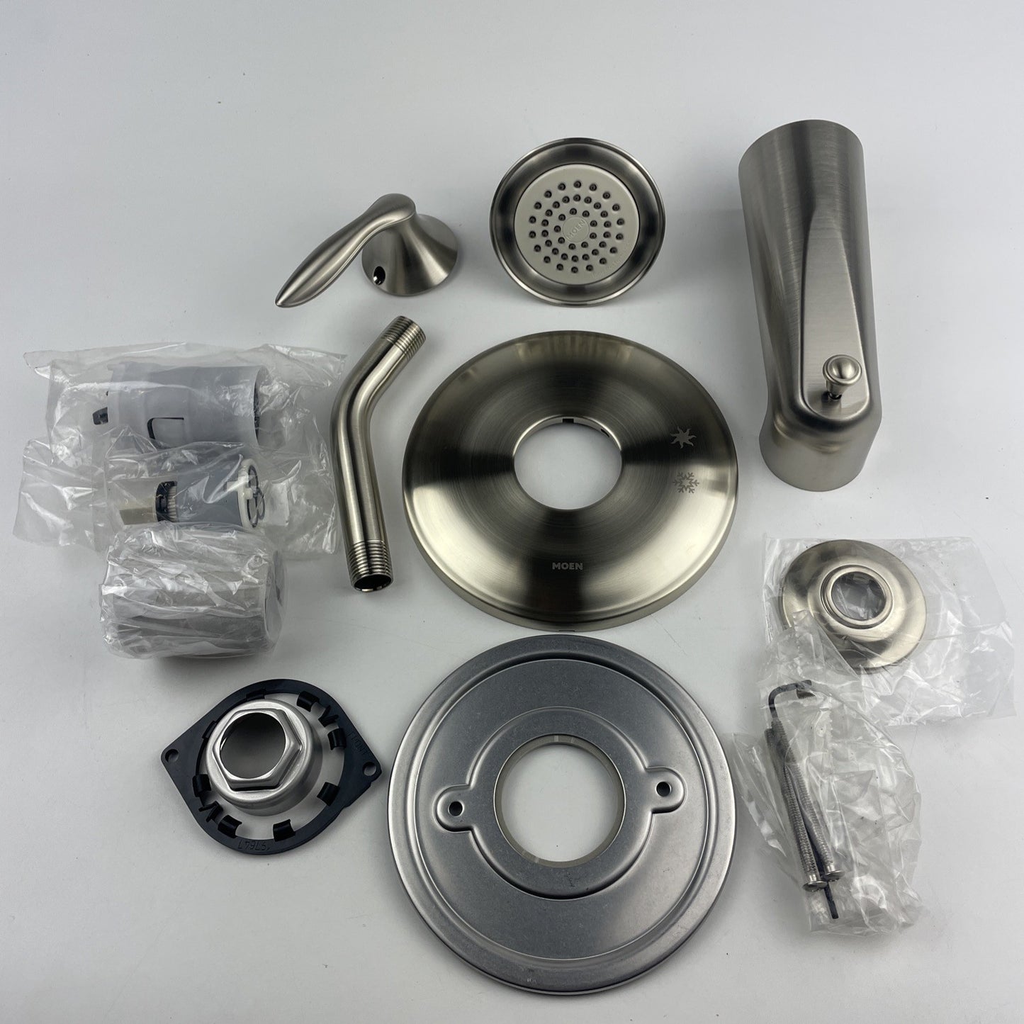 Moen UT2133EPBN Eva M-CORE 2-Series Tub Shower Faucet Trim - Brushed Nickel