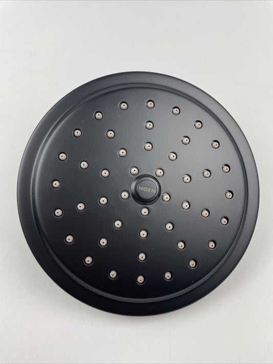 Moen S176EPBL 7” Eco-Performance Single Function Shower Head - Matte Black