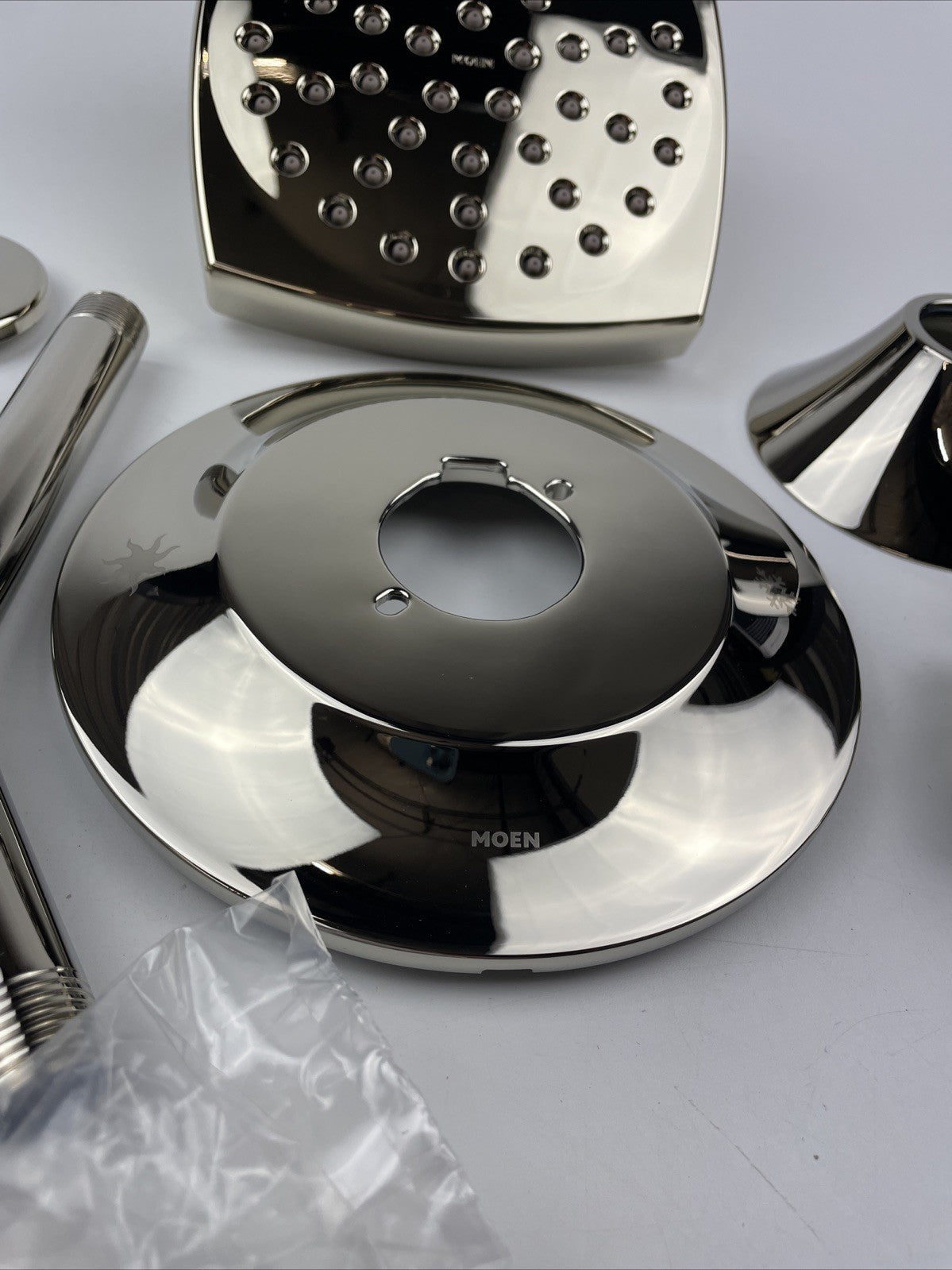 Moen TS2912EPNL Flara Trim Package Single Function Shower Head - Polished Nickel