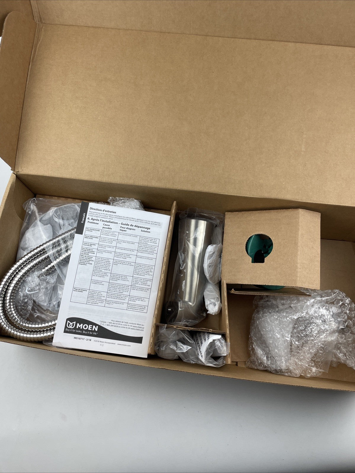 Moen 82879SRN Tiffin Posi-Temp Multi Function Tub and Shower - Brushed Nickel