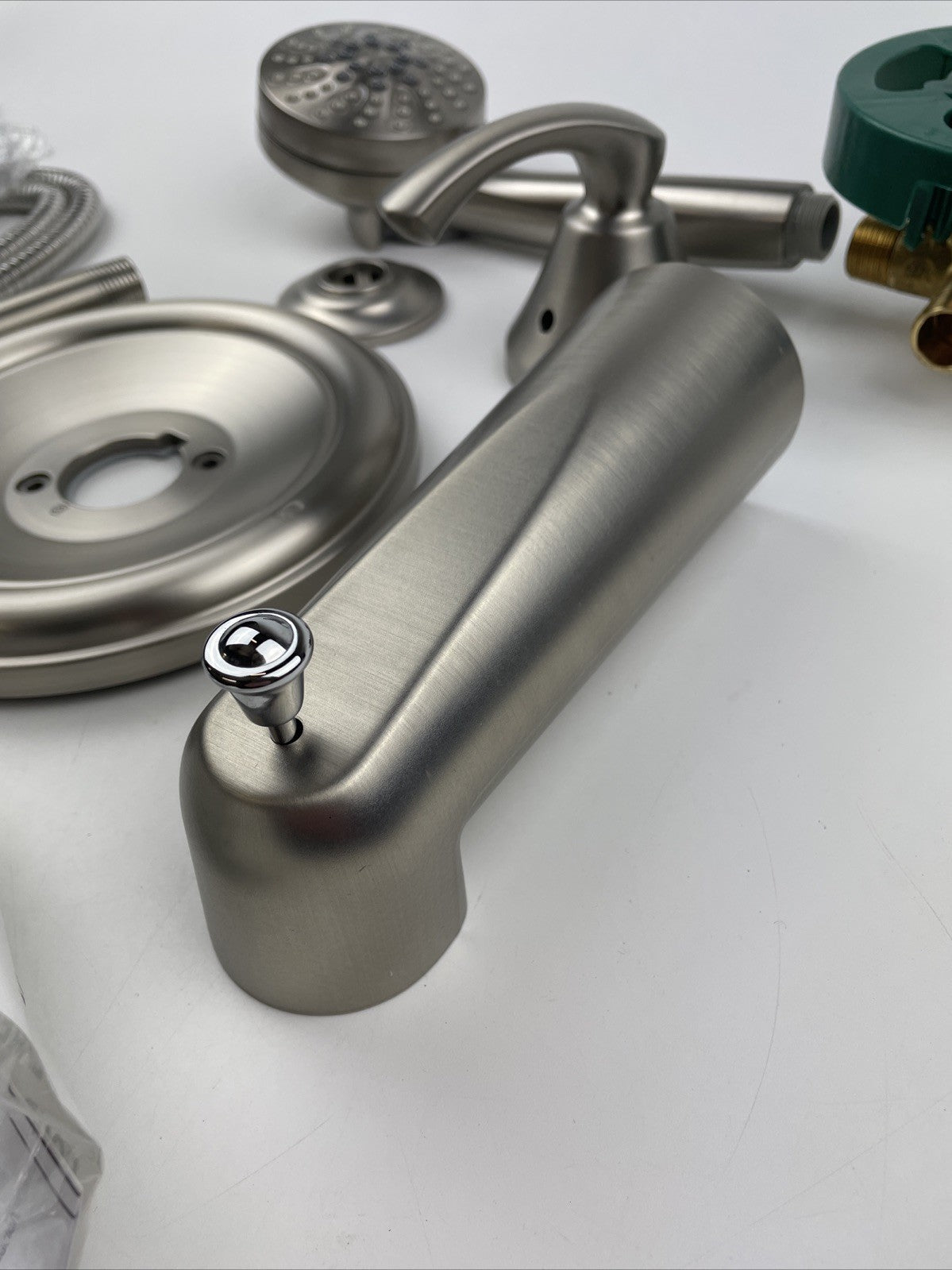 Moen 82879SRN Tiffin Posi-Temp Multi Function Tub and Shower - Brushed Nickel