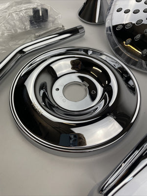 Moen T2233EP Eva Posi-Temp Tub Shower Faucet Trim w/ 8" Shower Head - Chrome