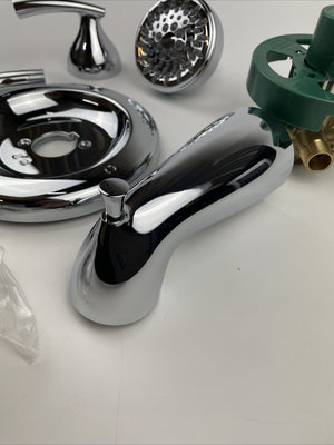 Moen 82330 Essie Single-Handle 5-Spray Tub & Shower Faucet - Chrome