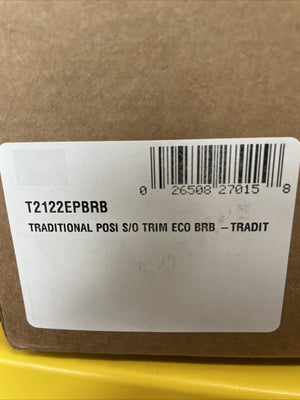 Moen T2122EPBRB Traditional Single Handle Shower Trim - Mediterranean Bronze