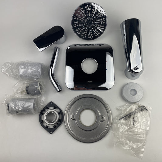 Moen UT2473EP Genta M-Core Single Handle Tub/Shower Faucet Trim Kit - Chrome