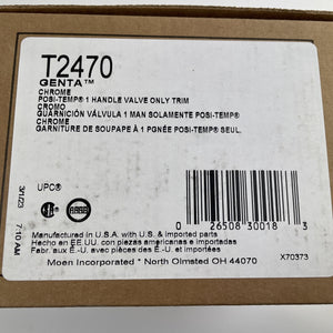 (READ) Moen T2470 Genta XL Two-Handle Pressure Balanced Valve Trim Only - Chrome