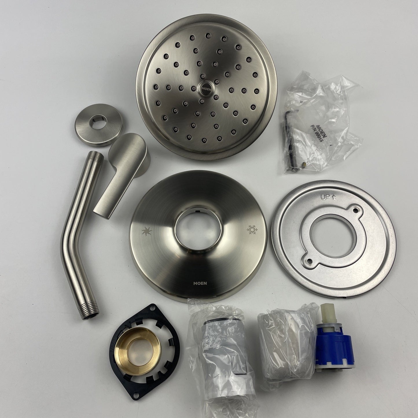 Moen UTS3202BN One-Handle Single Function Shower Trim Kit - Brushed Nickel