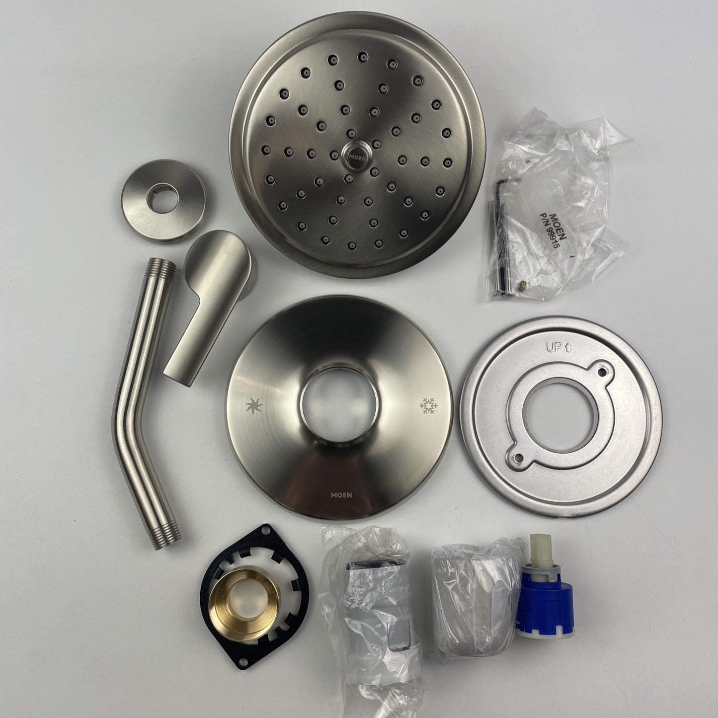 Moen UTS3202BN One-Handle Single Function Shower Trim Kit - Brushed Nickel