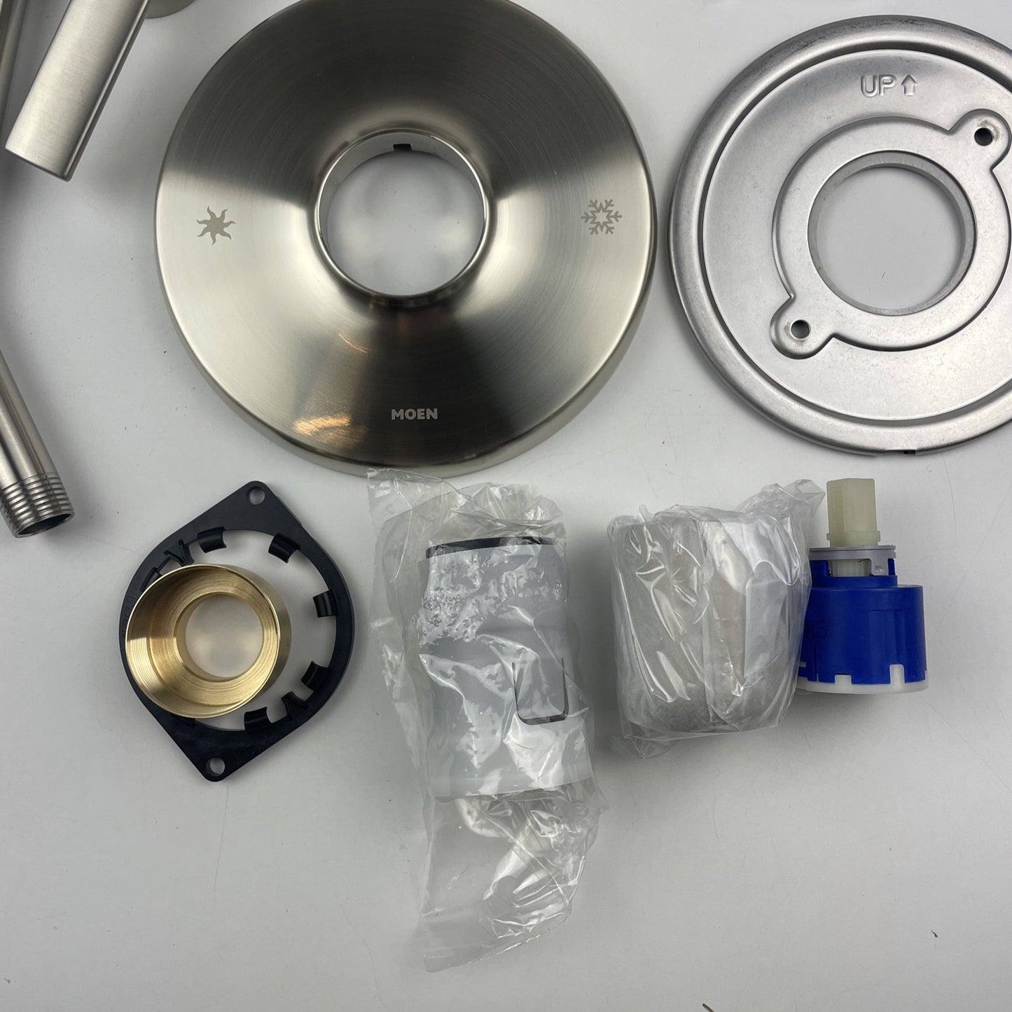 Moen UTS3202BN One-Handle Single Function Shower Trim Kit - Brushed Nickel