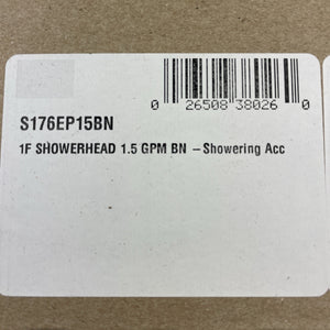 Moen S176EP15BN One-Function 6-3/4" Spray Head Rainshower Brushed Nickel