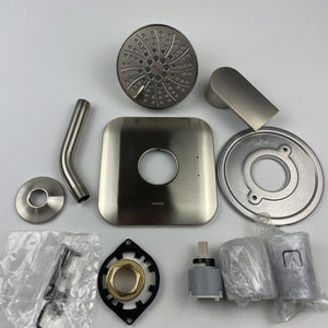 Moen UT2472EPBN Genta LX M-Core 2-Series 1-Handle Shower Trim Kit Brushed Nickel
