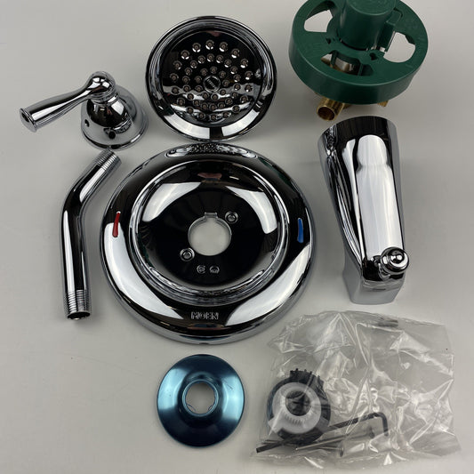 Moen 82910 Banbury Single-Handle 1-Spray Tub and Shower Faucet with Valve Chrome