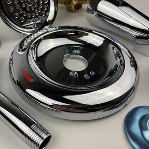 Moen 82910 Banbury Single-Handle 1-Spray Tub and Shower Faucet with Valve Chrome