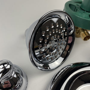 Moen 82910 Banbury Single-Handle 1-Spray Tub and Shower Faucet with Valve Chrome