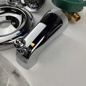 Moen 82910 Banbury Single-Handle 1-Spray Tub and Shower Faucet with Valve Chrome