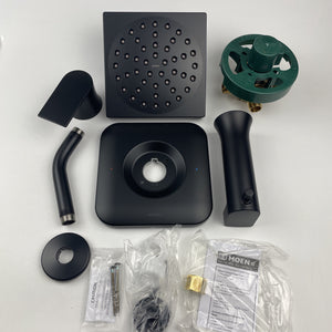 (READ)Moen 82760BL Genta Single-handle 1-Spray Tub and Shower Faucet Matte Black