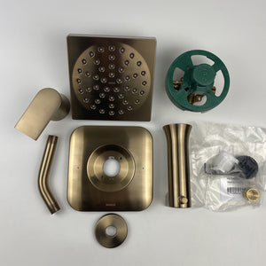 Moen 82760BZG Genta Single-Handle 1-Spray Tub And Shower - Bronzed Gold