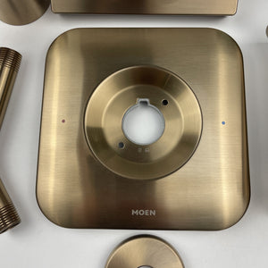 Moen 82760BZG Genta Single-Handle 1-Spray Tub And Shower - Bronzed Gold