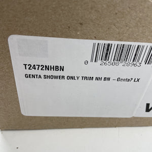 Moen T2472NHBN Genta LX Pressure Balanced Shower Trim Only - Brushed Nickel