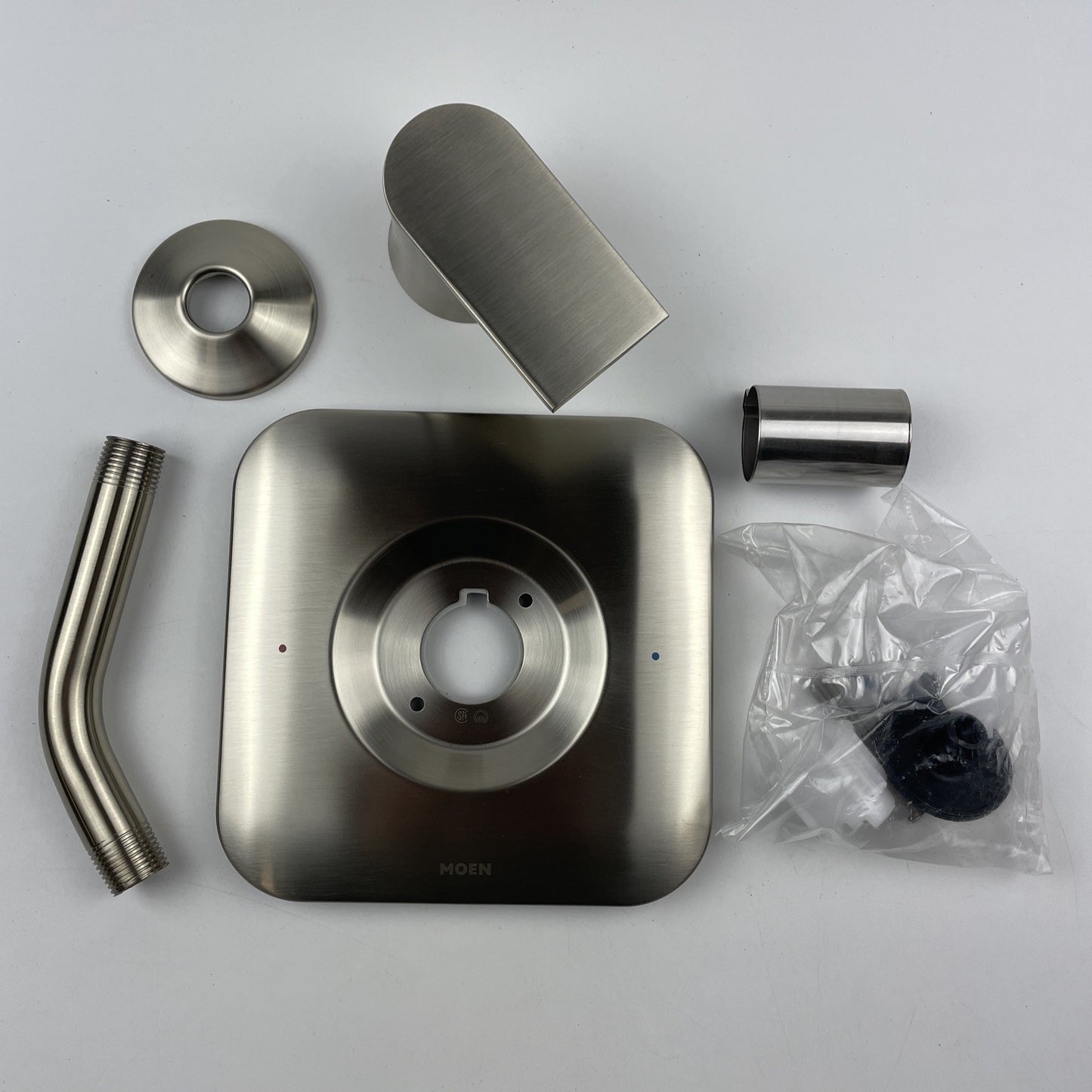 Moen T2472NHBN Genta LX Pressure Balanced Shower Trim Only - Brushed Nickel