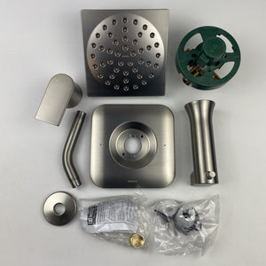 (READ) Moen 82760SRN Genta One-Handle Tub And Shower Spot Resist Brushed Nickel