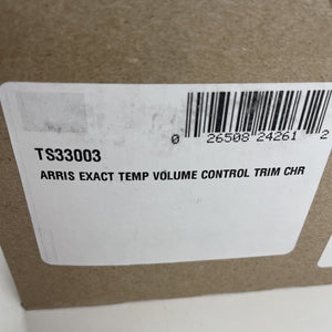 Moen TS33003 Arris Single Handle Volume Control Valve Trim - Chrome