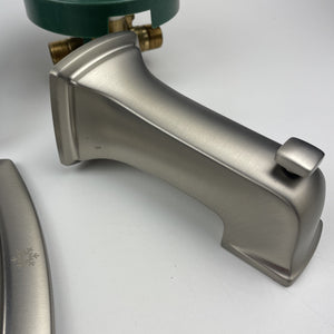 (READ) Moen 82922SRN Conway Bathroom Tub and Shower Trim Kit - Brushed Nickel