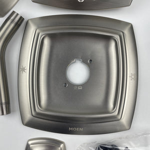(READ) Moen 82922SRN Conway Bathroom Tub and Shower Trim Kit - Brushed Nickel