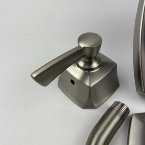 (READ) Moen 82922SRN Conway Bathroom Tub and Shower Trim Kit - Brushed Nickel