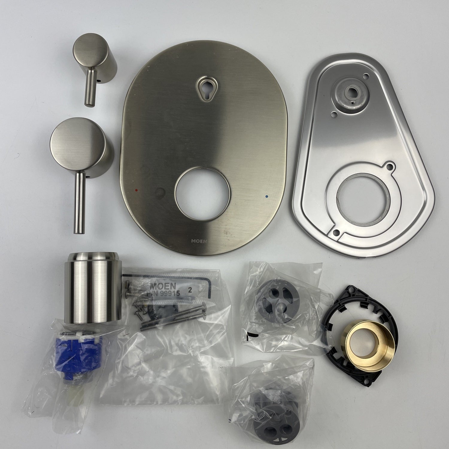 (READ) Moen UT3290BN Align M-CORE 3-Series Faucet Valve Trim - Brushed Nickel