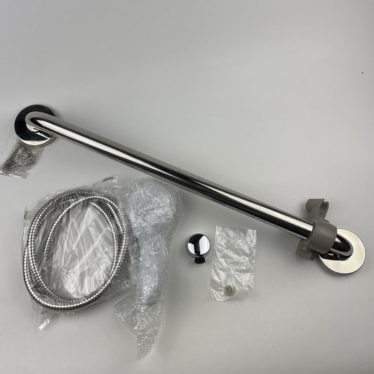 Moen CFG 40124 Capstone 3-Spray Handheld Shower 24" Grab Slide Bar - Chrome