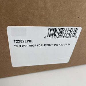 Moen T2282EPBL Dartmoor Posi-Temp Shower Trim Only - Matte Black