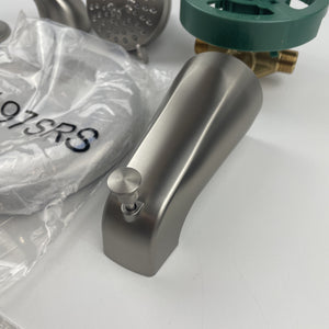 Moen 82603SRN Adler One-Handle Posi-Temp Pressure Balanced Shower Brushed Nickel