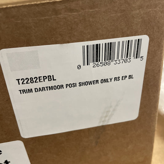 (R) Moen T2282EPBL Dartmoor Posi-Temp Shower Trim Only - Matte Black
