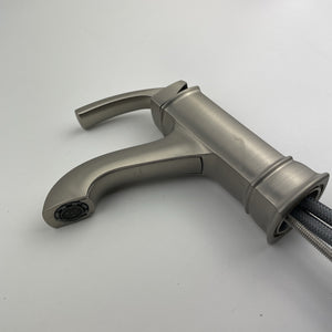 Moen WS84414MSRN Hensley Single Handle High Arc Bathroom Faucet - Brushed Nickel