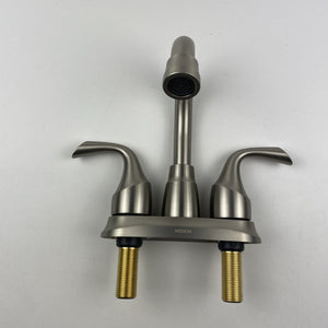 (R) Moen 84115SRN Idora 2-Handle Centerset Bathroom Faucet - Brushed Nickel