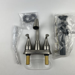 (R) Moen 84115SRN Idora 2-Handle Centerset Bathroom Faucet - Brushed Nickel