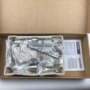 (READ) Moen T6405BN Belfield Two-Handle High Arc Bathroom Faucet Brushed Nickel