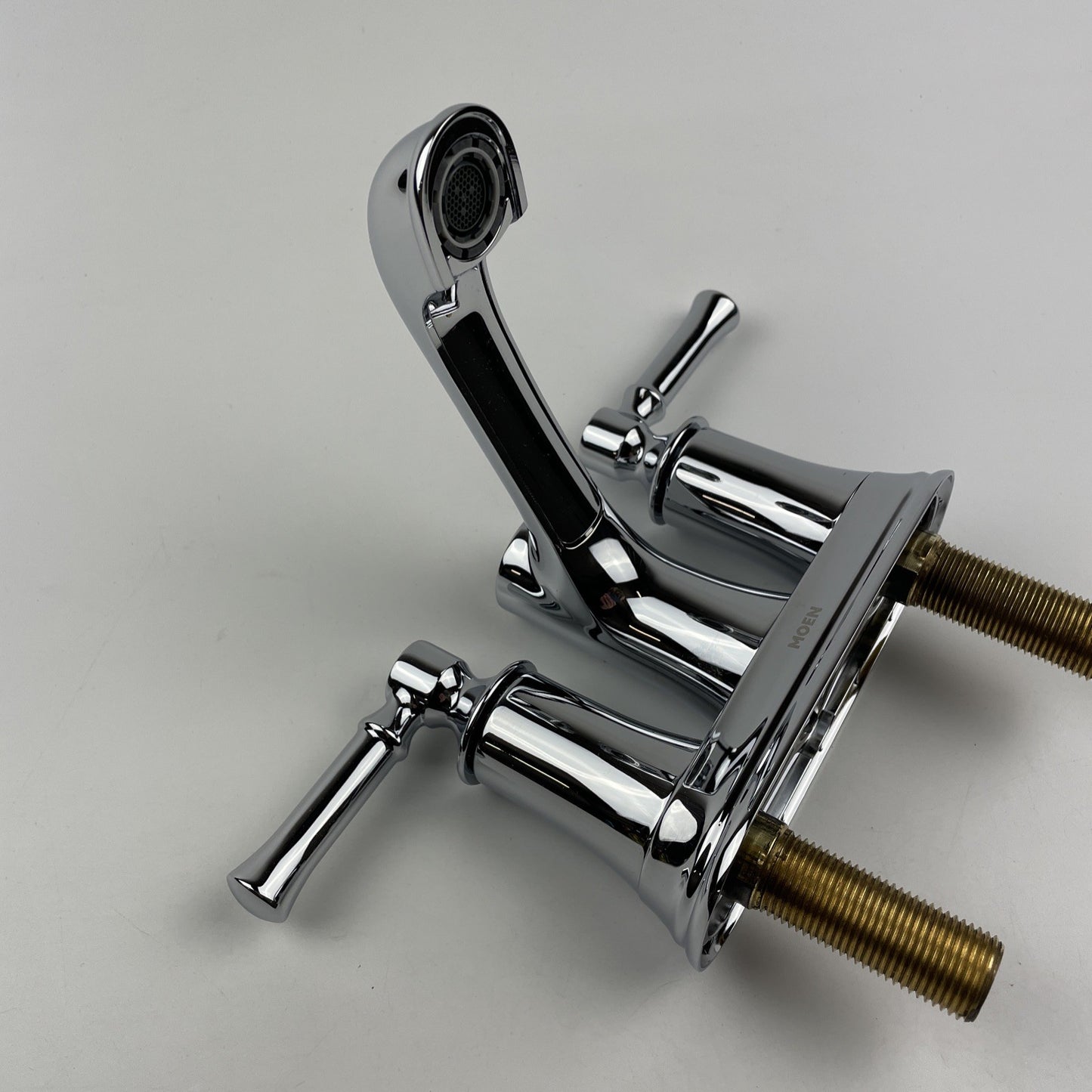 Moen 6802 Dartmoor Two-Handle High Arc Bathroom Faucet - Chrome