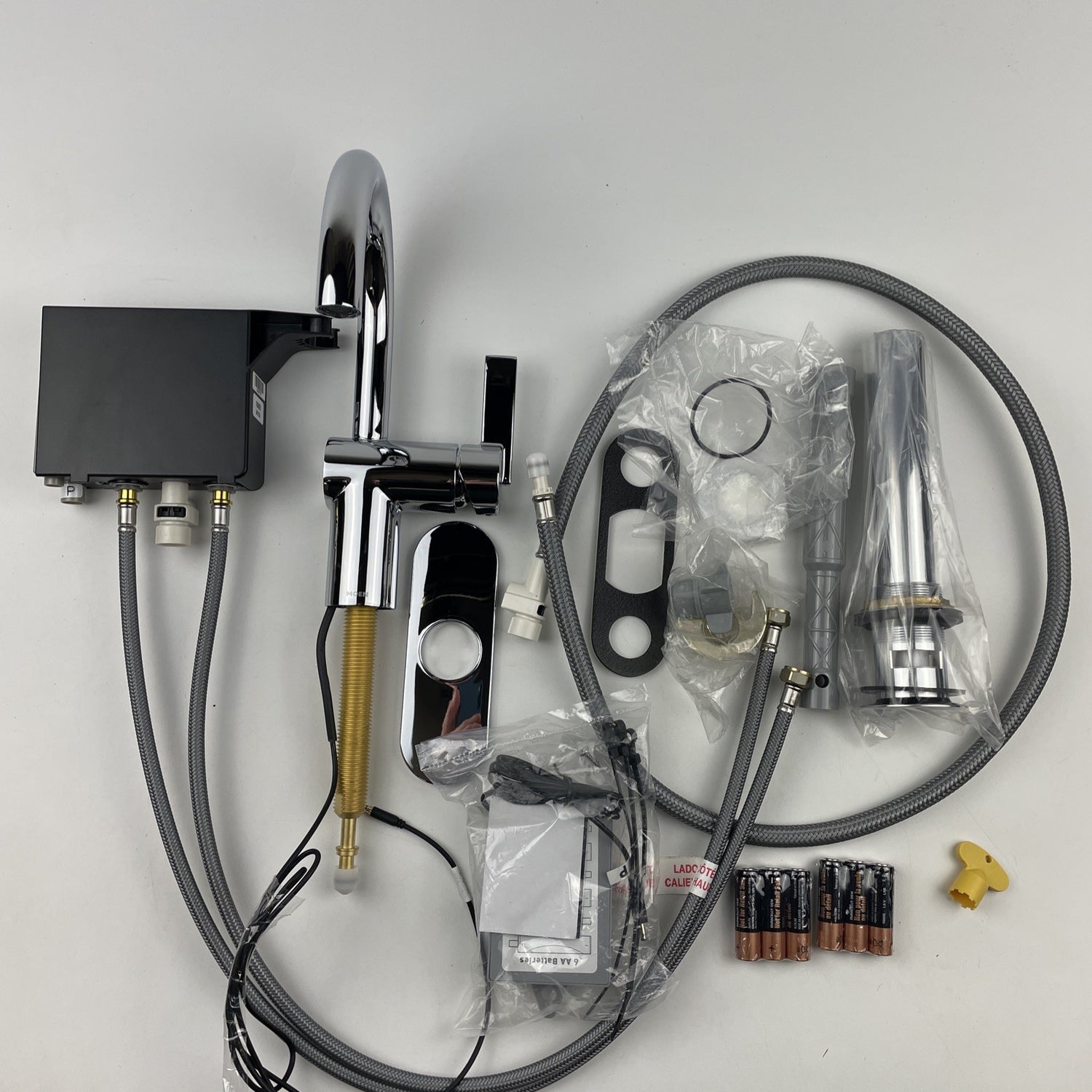 (READ)Moen 6221EW Cia Motionsense Wave Touchless Single-Hole Bath Faucet Chrome