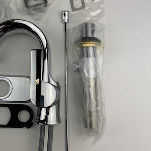(READ) Moen S6910 Doux One-Handle Single Hole Bathroom Faucet - Chrome