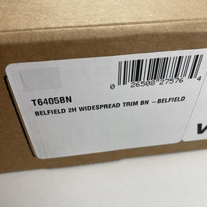 (READ) Moen T6405BN Belfield Two-Handle High Arc Bathroom Faucet Brushed Nickel