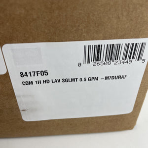 Moen 8417F05 M-Dura Single Handle Single Hole Bathroom Faucet - Chrome