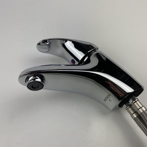 Moen 8417F05 M-Dura Single Handle Single Hole Bathroom Faucet - Chrome