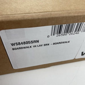 Moen WS84805SRN Boardwalk One-Handle High Arc Bathroom Faucet - Brushed Nickel